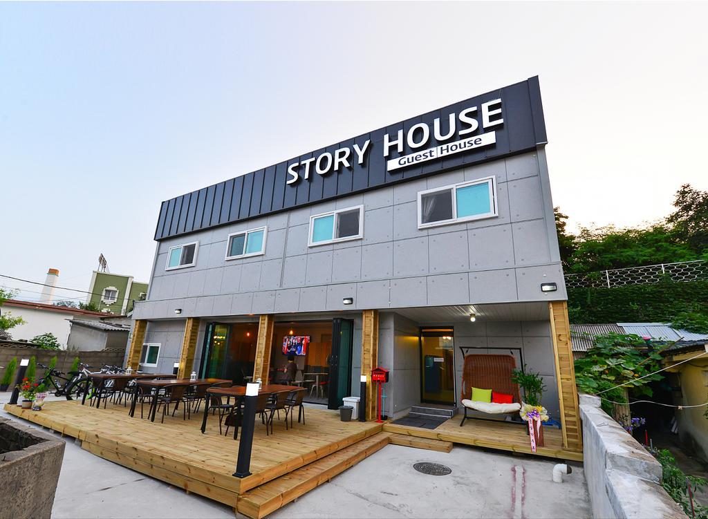 Story House Hotel Sokcho Bagian luar foto